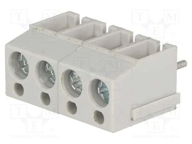 Pcb Bloco Terminal, Angulares 90, 5mm, Faixas: 4, para Pcb, 16a