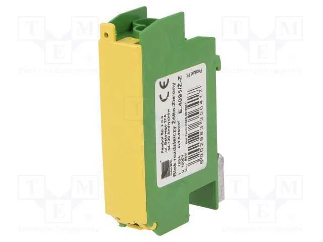 Conector: bloco de distribuição, faixas: 1, braça.