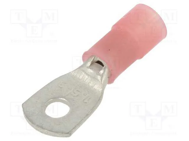 Terminal: anel tubular, M3, : 3,2mm, 0,25÷1,5mm2,.