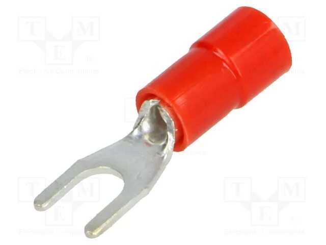 Terminal: terminal forquilha, M3,5, : 3,7mm, 0,25.