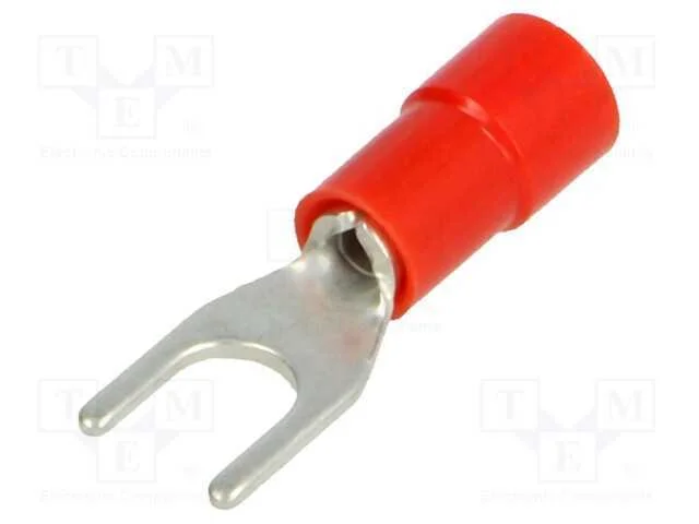 Terminal: terminal forquilha, M4, : 4,2mm, 0,25÷1.