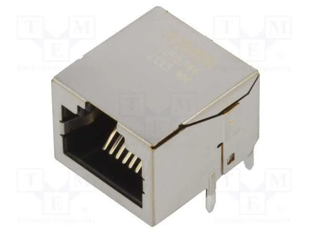 Tomada, RJ45, PIN: 8, dourado, Sistema: 8p8c, par.