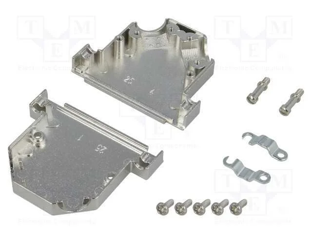 Carcaça: para conectores D-Sub, D-Sub 25pin,D-Sub.
