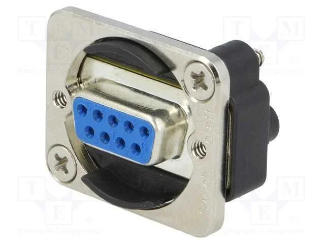 Passo: conector D-Sub, D-Sub 9pin feminino,em amb.