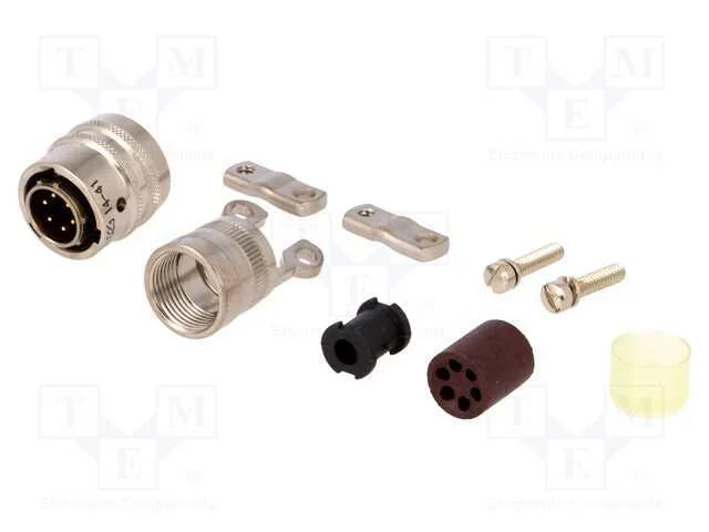 Conector: redondos, com cabo, PT/451, ficha, mach.
