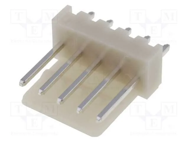 Conector: fio-placa, tomada, macho, PIN: 5, THT, .