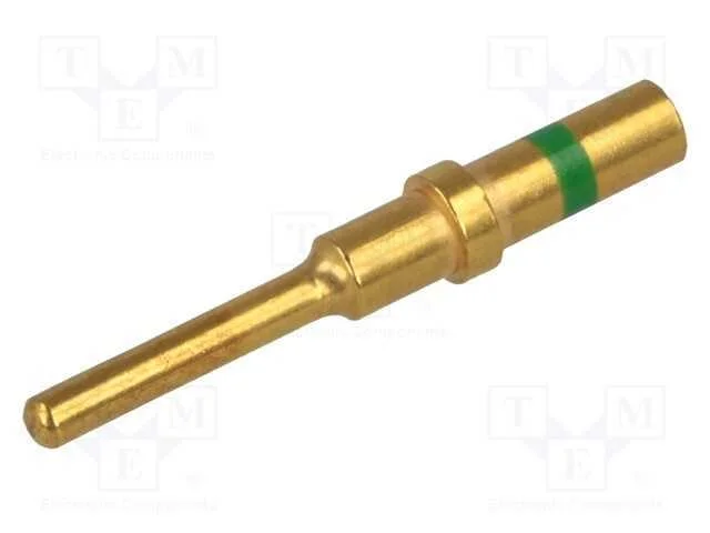 Contacto, Macho, 16, Dourado, 1÷2mm2, Contactos Torneados, Cerrar