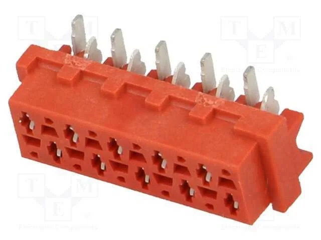 Micro-Match, Tomada, Fêmea, Pin: 10, Smt, para Pcb, Sistema: 2x5