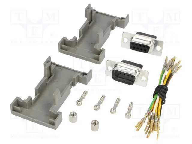 Passo: adaptador, D-Sub 9pin masculino,D-Sub 9pin.