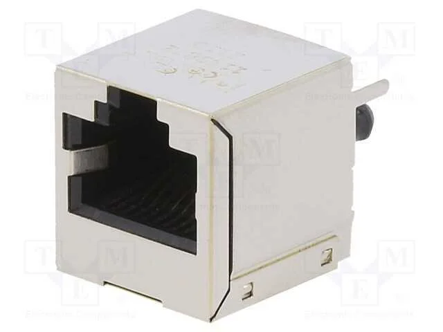 Tomada, RJ45, PIN: 8, dourado, Sistema: 8p8c, par.