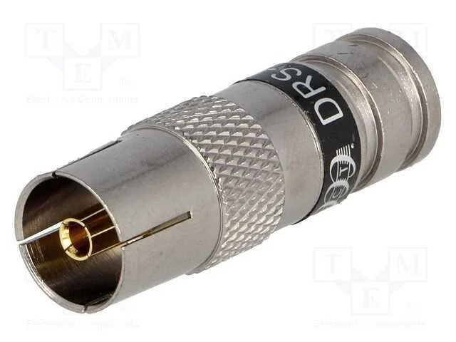 Ficha, Concêntricos 9,5mm (Iec 169-2), Fêmea, Rg6, Compressivo