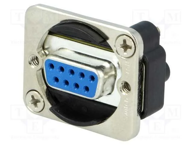 Passo: conector D-Sub, prateado, EH, norma XLR, 1.