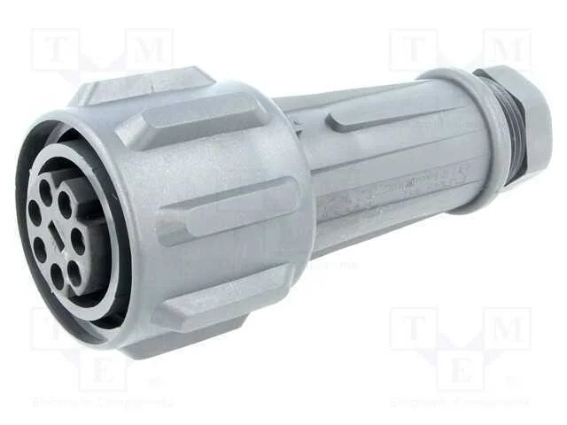 Conector: redondos, ficha, fêmea, PIN: 7, rosca i.