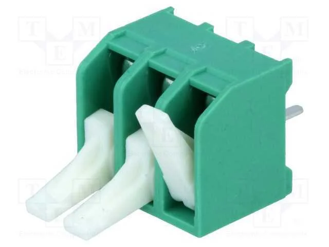PCB bloco terminal, simples, 5mm, faixas: 3, para.