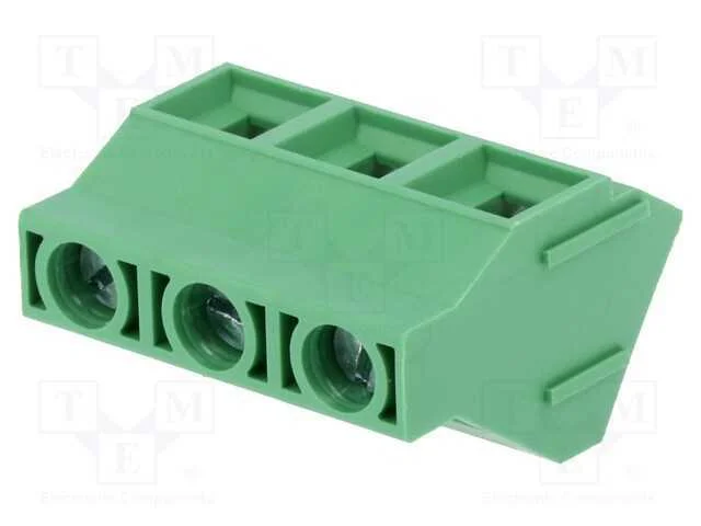 Pcb Bloco Terminal, Angulares, 9,52mm, Faixas: 3, para Pcb, 4mm2