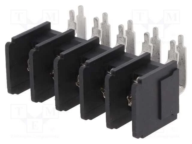 Pcb Bloco Terminal, Angulares 90, 11mm, Faixas: 5, para Pcb, 4mm2