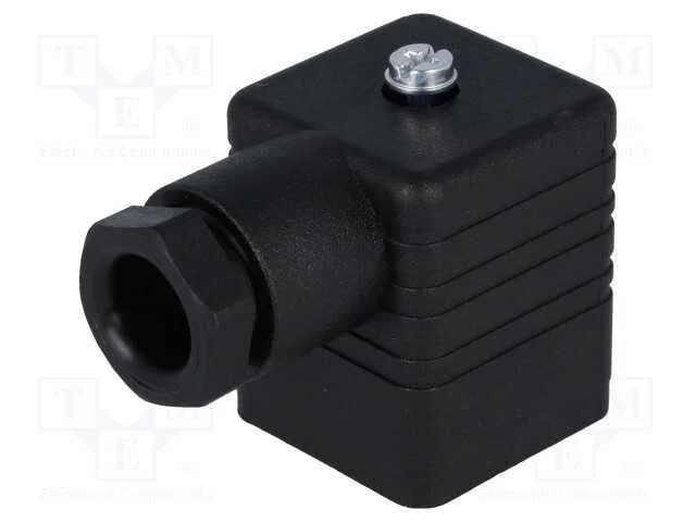 Conector: de válvulas, ficha, formato A, 18mm, fê.