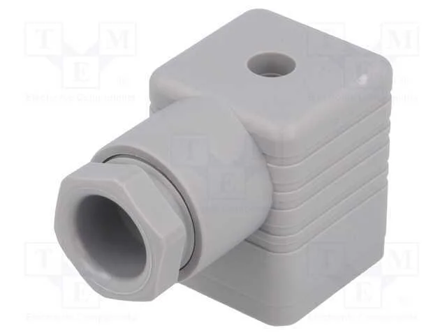 Conector: de válvulas, ficha, formato A, 18mm, fê.