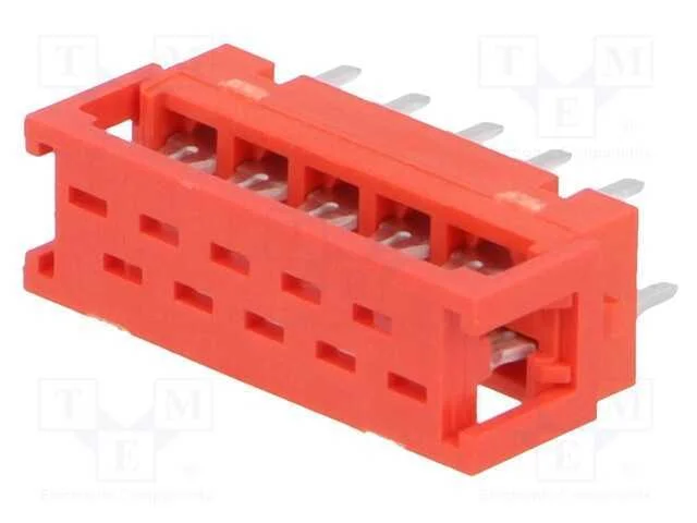 Micro-Match, Passo, Pin: 10, Idc,Tht, para Pcb,Para Fita, 1,27mm