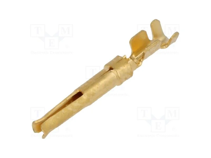 Contacto, f&ecirc;mea, liga em cobre, 0,2&divide;0,6mm2, 24AWG.
