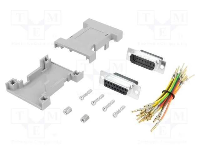Passo: Adaptador, D-Sub 15pin Macho,D-Sub 15pin Fêmea