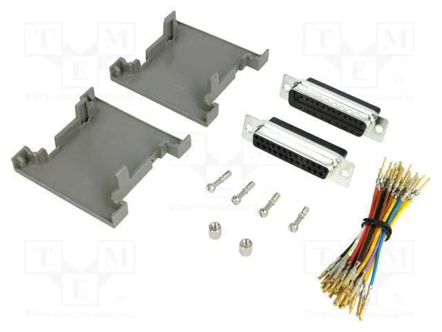 Passo: adaptador, D-Sub 25pin masculino,D-Sub 25p.