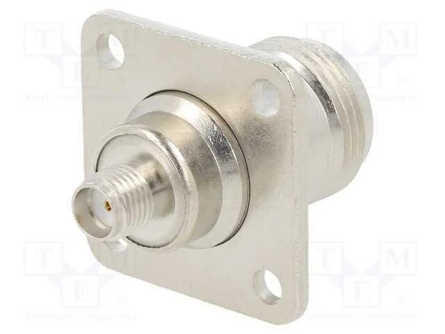 Adaptador, N tomada,SMA tomada, Isolamento: PTFE,.
