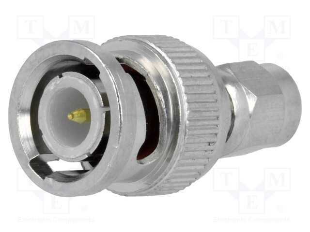 Adaptador, BNC ficha,macho SMA