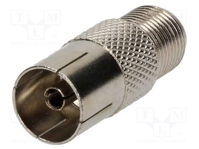 Adaptador, F tomada,coaxiais 9,5mm tomada
