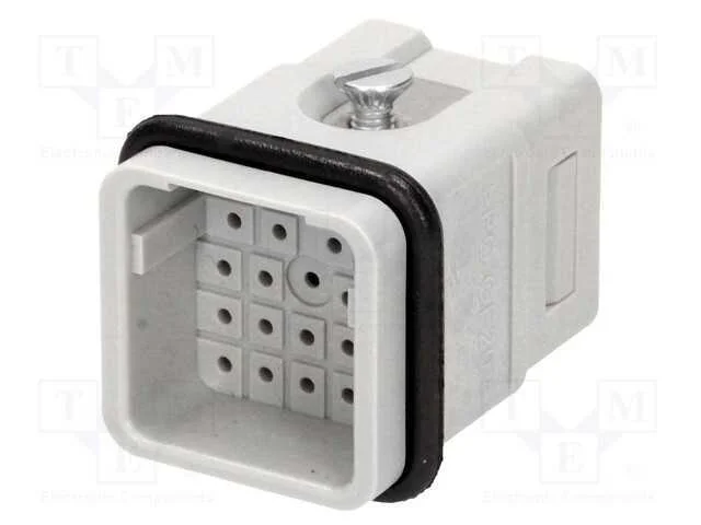 Conector: HDC, inserto de contatos, macho, Han Q,.