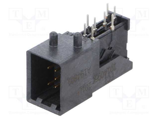 Conector: Fio-Placa, Tomada, Macho, Verio, Pin: 8, para Pcb