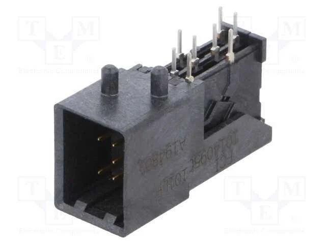 Conector: fio-placa, tomada, macho, VerIO, PIN: 8.