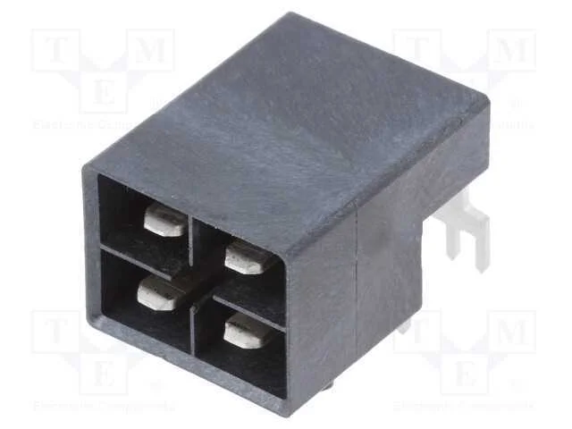 Conector: fio-placa, tomada, macho, VerIO, PIN: 4.