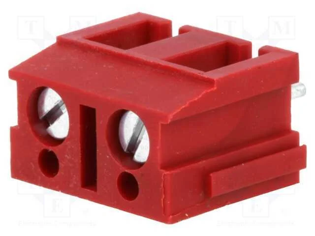 Pcb Bloco Terminal, Angulares 90, 7,5mm, Faixas: 2, para Pcb