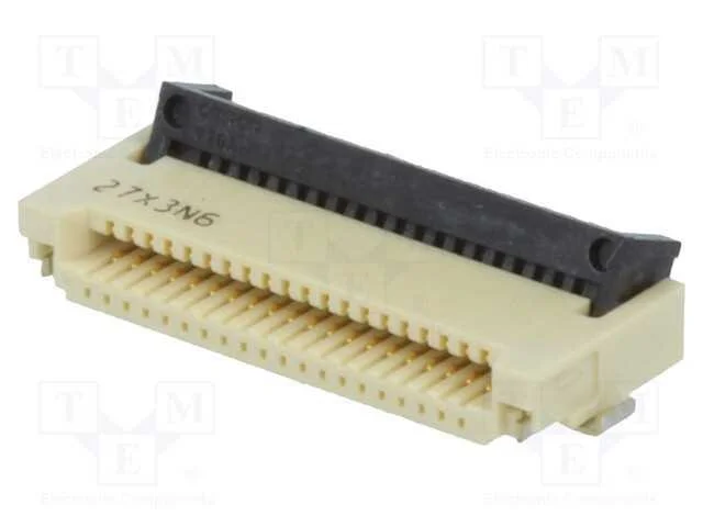 Conector: FFC/FPC, horizontais, PIN: 20, contacto.
