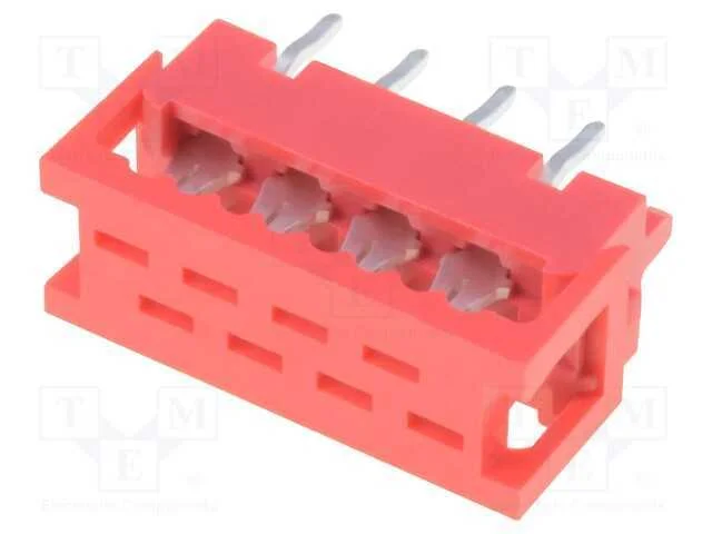 Fio-Placa, Passo, Pin: 8, Idc,Tht, para Pcb,Para Fita, 1,5a, 30mo