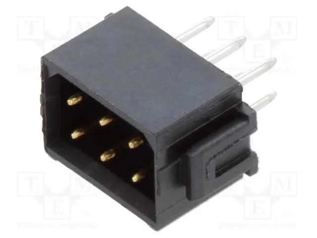 Tomada, Placa- Fio/Placa, Macho, Datamate L-Tek, 2mm, Pin: 6, Tht