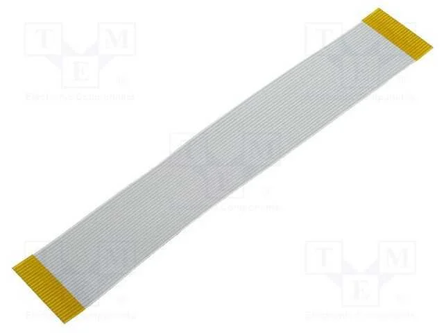 Fita FFC, Fios: 24, Raster fita: 1mm, contactos d.