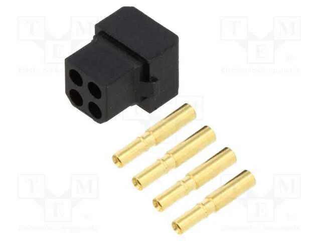 Ficha, Fio-Fio/Placa, Fêmea, Datamate L-Tek, 2mm, Pin: 4, Cerrar