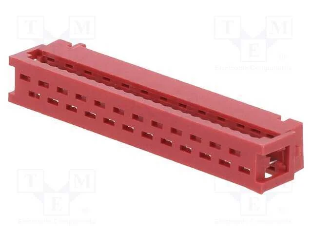 Placa- Fio/Placa, Ficha, Macho, Pin: 24, Idc, para Fita, 1a, 20mo
