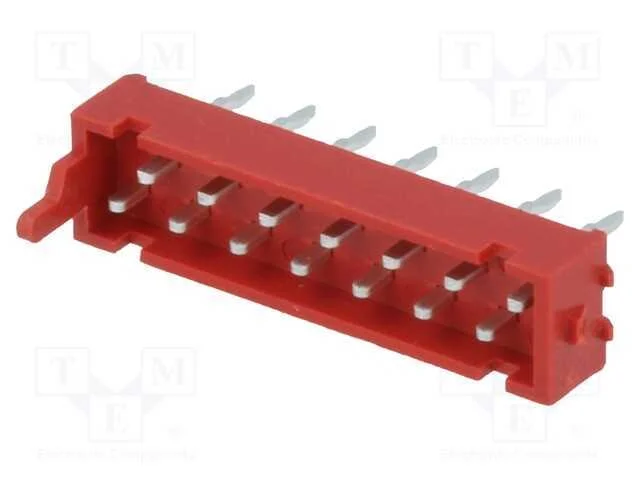 Fio-placa, tomada, macho, PIN: 14, THT, para PCB,.