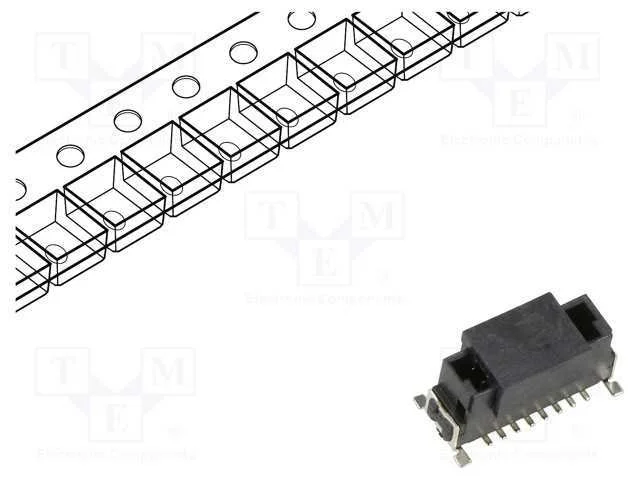 Conector: Placa-Placa, Macho, Pin: 12, 1,27mm, Archer Kontrol, Smt