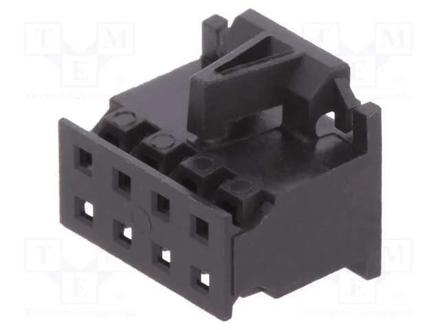 Ficha, Fio-Placa, Fêmea, Minitek, 2mm, Pin: 8, Sem Contactos, Fci