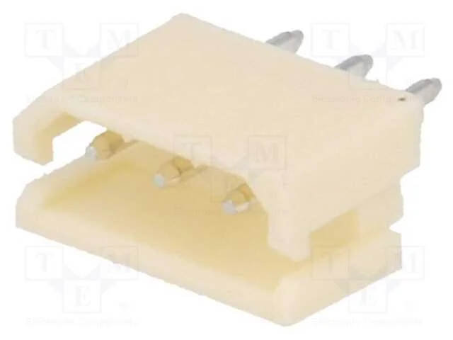 Fio-placa, tomada, macho, A2506, 2,5mm, PIN: 3, T.