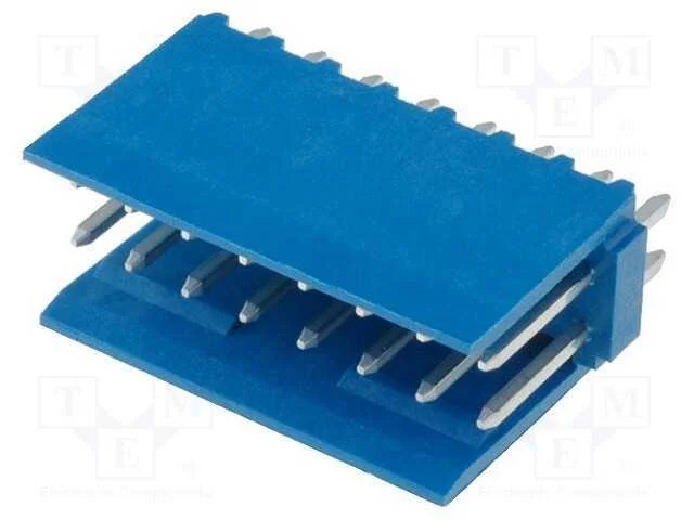 Tomada, Fio-Placa, Macho, He14, 2,54mm, Pin: 16, Tht, 3a, Estanhado