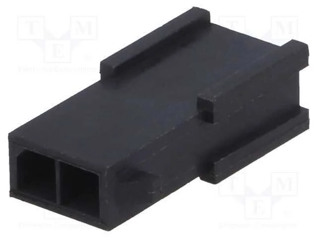 Ficha, Fio-Placa, Macho, Minitek Pwr 3.0, 3mm, Pin: 2, com Cabo, 5a