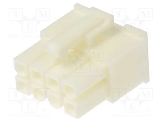 Ficha, Fio-Fio/Placa, Fêmea, Minitek Pwr 4.2, 4,2mm, Pin: 8, Fci