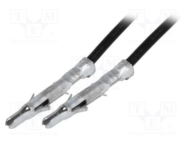 Contacto, macho, estanhado, 18AWG, MLX, com cabo,.