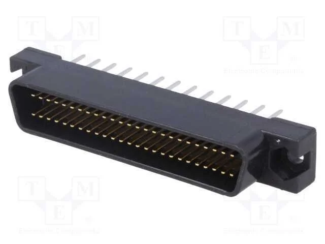 Conector: Fio-Placa, Pin: 50, Blindadas, Bloqueio: Trinco,Pernos