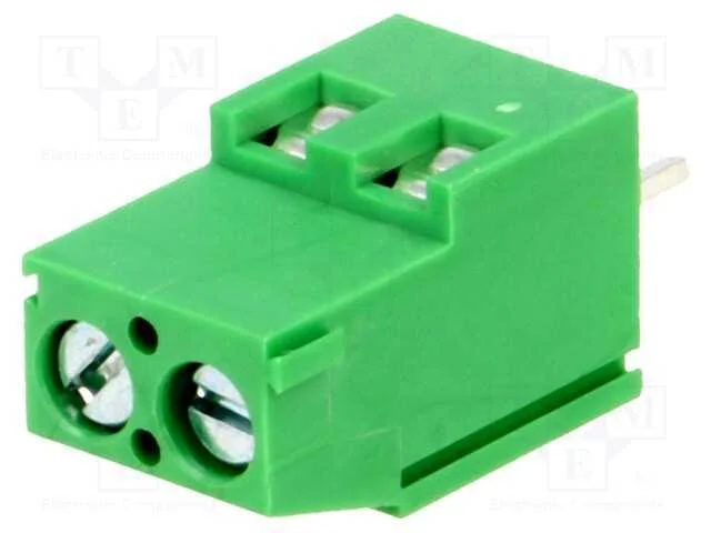Pcb Bloco Terminal, Angulares 90, 5mm, Faixas: 2, para Pcb, 16a